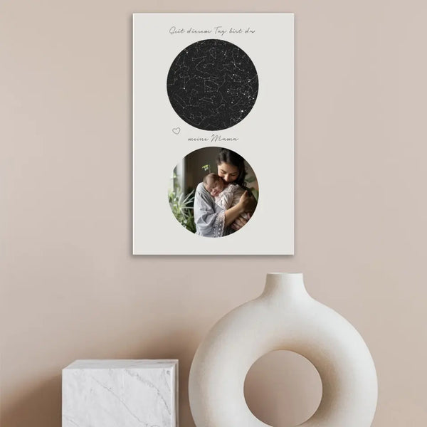 Imagen personalizada Día de la Madre - el día que te convertiste en mi mamá