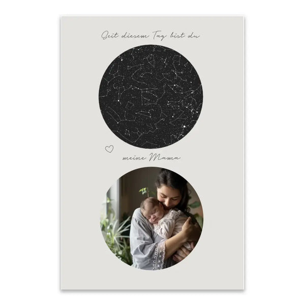 Imagen personalizada Día de la Madre - el día que te convertiste en mi mamá