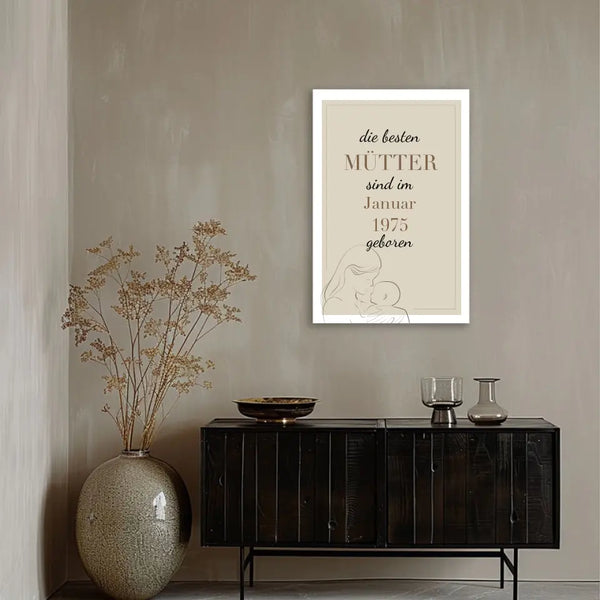 Cuadro personalizado Día de la Madre - Las mejores madres