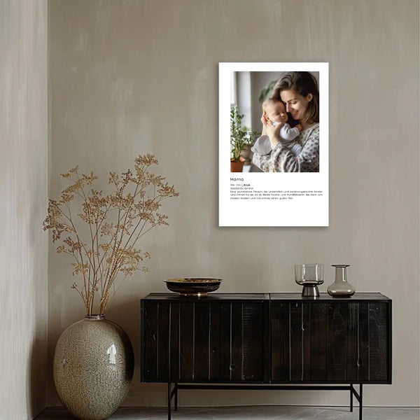 Cuadro personalizado Día de la Madre - cuadro definición