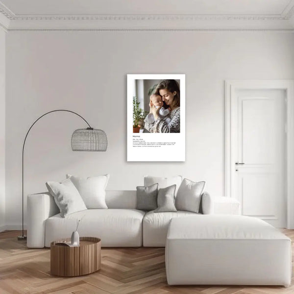 Cuadro personalizado Día de la Madre - cuadro definición