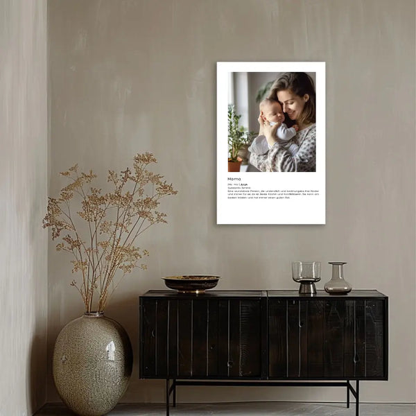 Cuadro personalizado Día de la Madre - cuadro definición