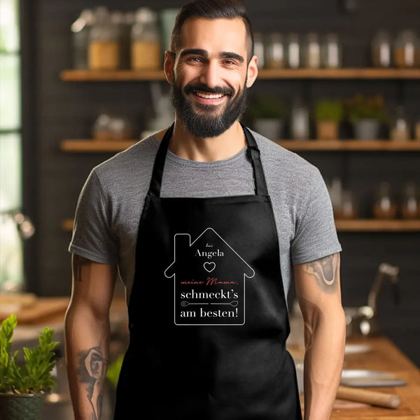 Delantal de barbacoa personalizado Día de la Madre: sabe mejor