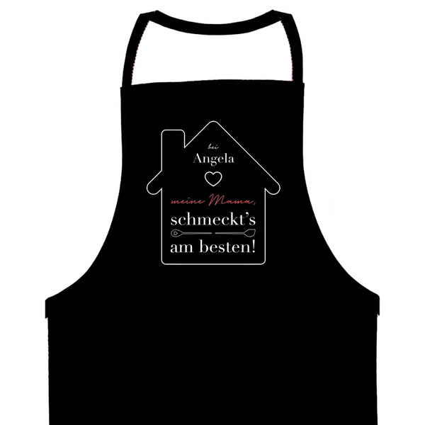 Delantal de barbacoa personalizado Día de la Madre: sabe mejor