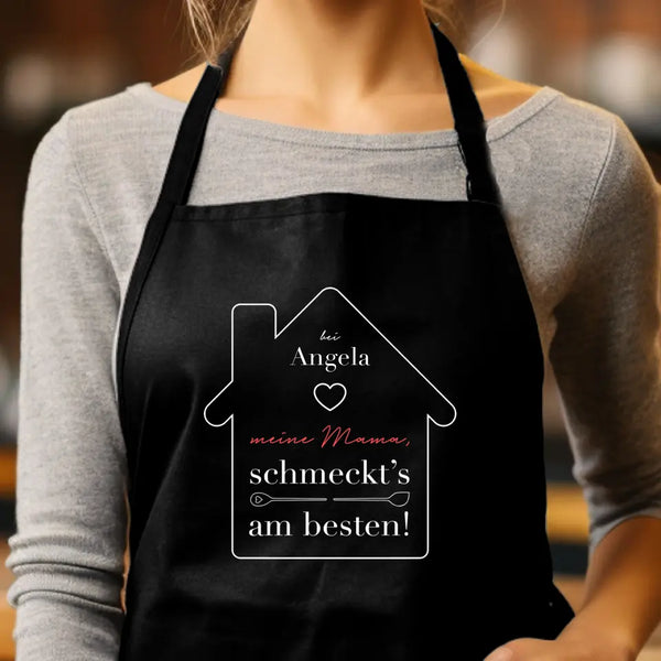 Delantal de barbacoa personalizado Día de la Madre: sabe mejor