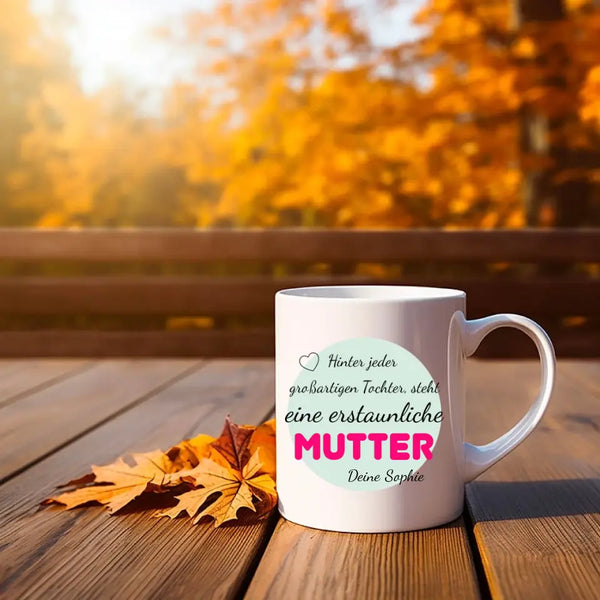 Taza personalizada para el Día de la Madre: Una mamá increíble