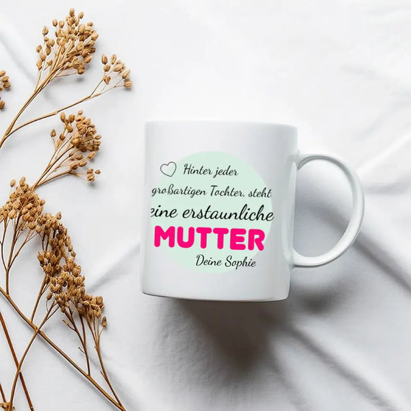 Taza personalizada para el Día de la Madre: Una mamá increíble