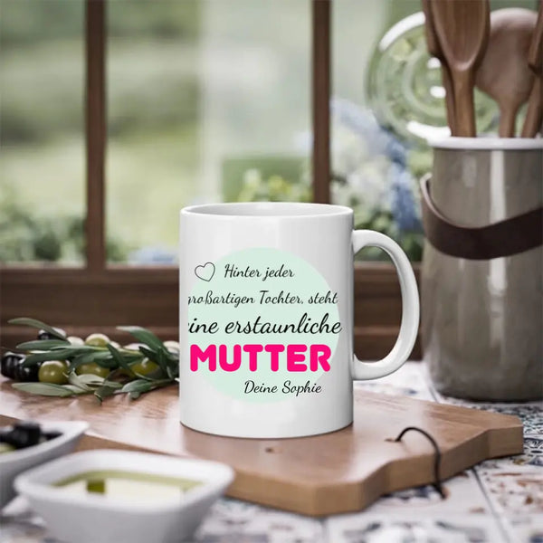 Taza personalizada para el Día de la Madre: Una mamá increíble