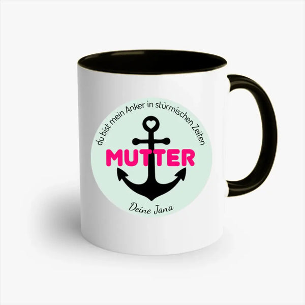 Taza personalizada del Día de la Madre - mi ancla