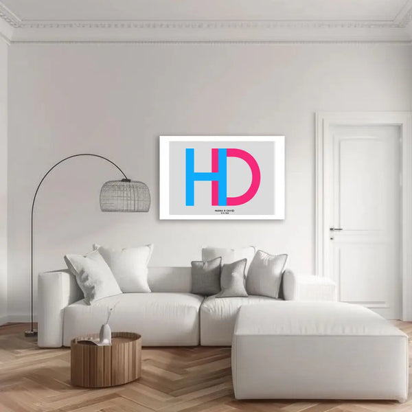 Boda con imagen personalizada - pareja con imagen inicial