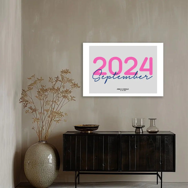 Boda con imagen personalizada - aniversario