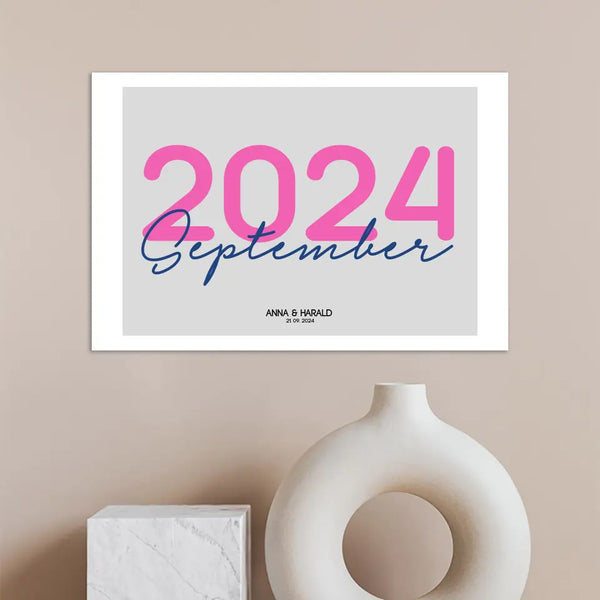 Boda con imagen personalizada - aniversario