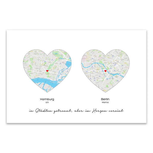 Cuadro personalizado Día de la Madre - Largas distancias