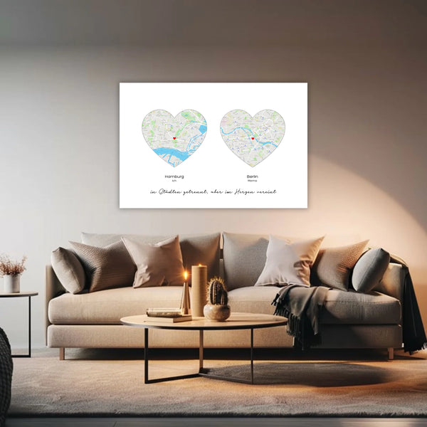 Cuadro personalizado Día de la Madre - Largas distancias