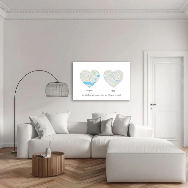 Cuadro personalizado Día de la Madre - Largas distancias