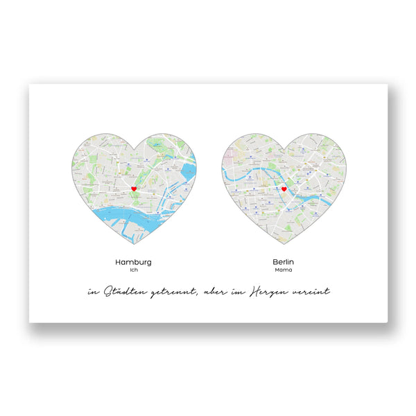 Cuadro personalizado Día de la Madre - Largas distancias