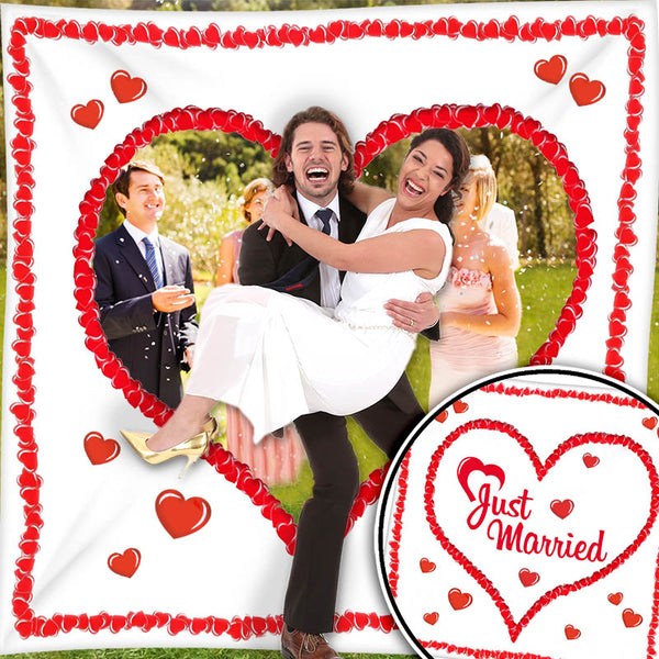 Juego de bodas corazón de boda para recortar