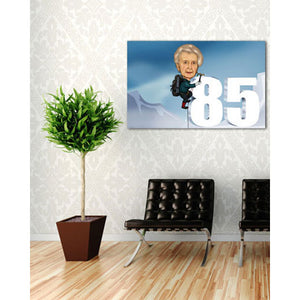 Karikatur vom Foto - 85 Geburtstag (ca1142) - Lustige individuelle Karikatur vom eigenen Foto