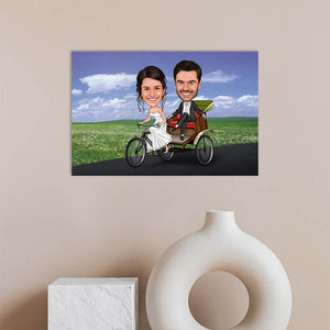 Karikatur vom Foto - Ritscha (ca1173) - Lustige individuelle Karikatur vom eigenen Foto