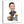 Cargar imagen en el visor de la galería, Karikatur vom Foto - Garten Chef WB (ca225wb) - Lustige individuelle Karikatur vom eigenen Foto
