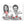 Cargar imagen en el visor de la galería, Karikatur vom Foto - Fussball weiss rot (andere Vereins-Shirts mgl.) Paar Zeichnung mit rot (ca309couple-pen-red) - Lustige individuelle Karikatur vom eigenen Foto
