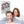 Cargar imagen en el visor de la galería, Karikatur vom Foto - Tropische Heirat Zeichnung mit rot (ca3611pen-red) - Lustige individuelle Karikatur vom eigenen Foto

