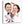 Cargar imagen en el visor de la galería, Karikatur vom Foto - Hochzeitspaar mit Sohnemann WB (ca609wb) - Lustige individuelle Karikatur vom eigenen Foto
