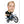 Cargar imagen en el visor de la galería, Karikatur vom Foto - Biker mit Spirit (cdi119) - Lustige individuelle Karikatur vom eigenen Foto
