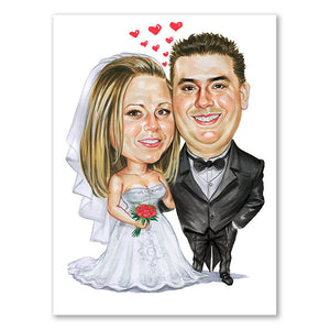 Karikatur vom Foto - Tag X (cdi176) - Lustige individuelle Karikatur vom eigenen Foto