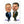 Cargar imagen en el visor de la galería, Karikatur vom Foto - Zwei Männer im Portraits (cdi393) - Lustige individuelle Karikatur vom eigenen Foto
