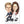 Cargar imagen en el visor de la galería, Karikatur vom Foto - Hochzeit angekettet (cdi500) - Lustige individuelle Karikatur vom eigenen Foto
