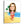 Cargar imagen en el visor de la galería, Karikatur vom Foto - Frau am Strand (cju164) - Lustige individuelle Karikatur vom eigenen Foto
