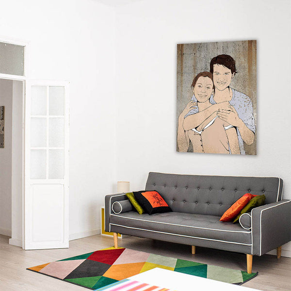 Pop-Art vom Foto - Bansky 2 (ban2) - Künstlerisches Pop-Art Bild vom eigenen Foto