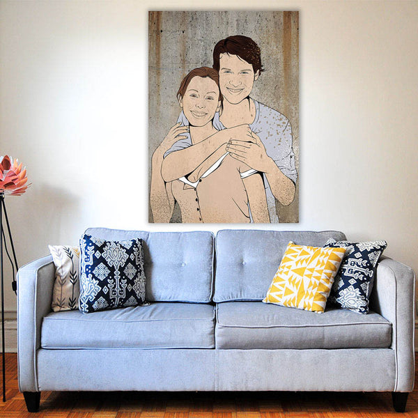 Pop-Art vom Foto - Bansky 2 (ban2) - Künstlerisches Pop-Art Bild vom eigenen Foto