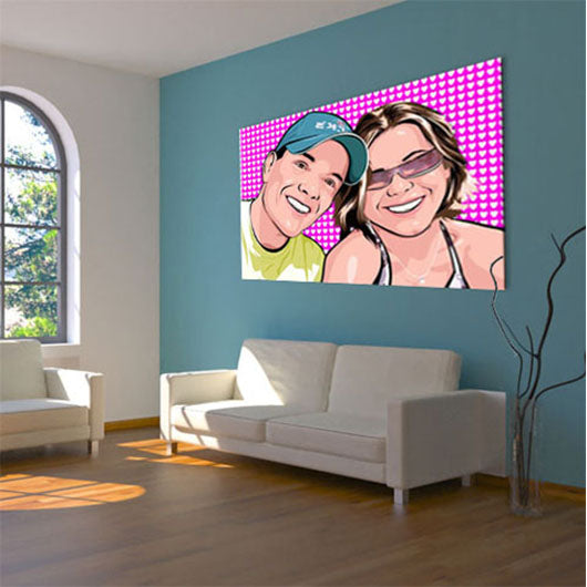 Pop-Art vom Foto - Colourstyle 252 (col252) - Künstlerisches Pop-Art Bild vom eigenen Foto