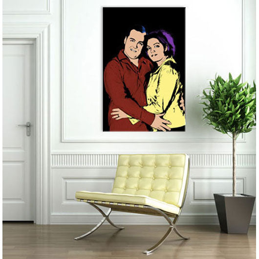 Pop-Art vom Foto - 1-Comic Style 17 (com-1-17) - Künstlerisches Pop-Art Bild vom eigenen Foto