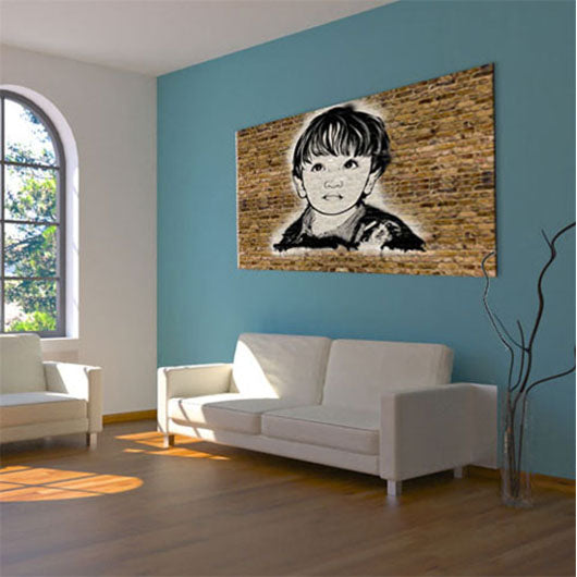 Pop-Art vom Foto - Graffiti 4 (gra104) - Künstlerisches Pop-Art Bild vom eigenen Foto