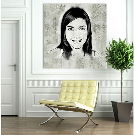 Pop-Art vom Foto - Graffiti 10 (gra110) - Künstlerisches Pop-Art Bild vom eigenen Foto