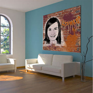 Pop-Art vom Foto - Graffiti 12 (gra112) - Künstlerisches Pop-Art Bild vom eigenen Foto