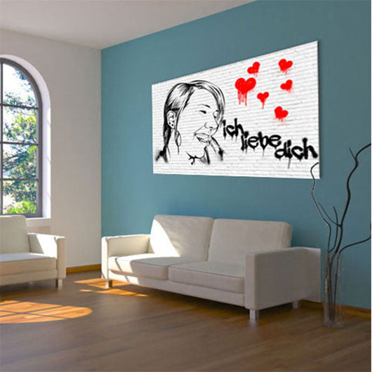 Pop-Art vom Foto - Graffiti 21 (gra121) - Künstlerisches Pop-Art Bild vom eigenen Foto