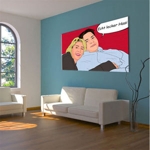 Pop-Art vom Foto - 1-Lichtenstein 01 (li-1-01) - Künstlerisches Pop-Art Bild vom eigenen Foto