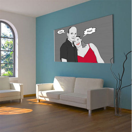 Pop-Art vom Foto - 1-Lichtenstein 03 (li-1-03) - Künstlerisches Pop-Art Bild vom eigenen Foto