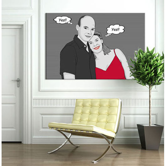 Pop-Art vom Foto - 1-Lichtenstein 03 (li-1-03) - Künstlerisches Pop-Art Bild vom eigenen Foto