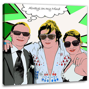 Pop-Art vom Foto - 1-Lichtenstein 20 (li-1-20) - Künstlerisches Pop-Art Bild vom eigenen Foto