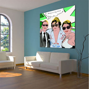 Pop-Art vom Foto - 1-Lichtenstein 20 (li-1-20) - Künstlerisches Pop-Art Bild vom eigenen Foto