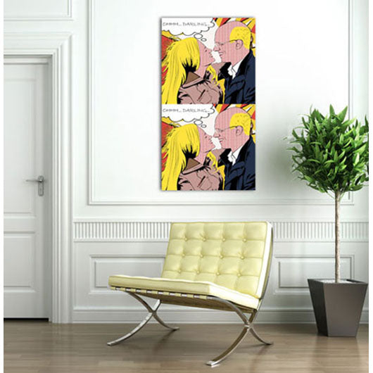Pop-Art vom Foto - 2-Lichtenstein 06 (li-2-06) - Künstlerisches Pop-Art Bild vom eigenen Foto
