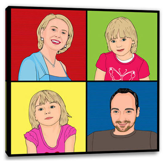 Pop-Art vom Foto - 4-Lichtenstein 03 (li-4-03) - Künstlerisches Pop-Art Bild vom eigenen Foto