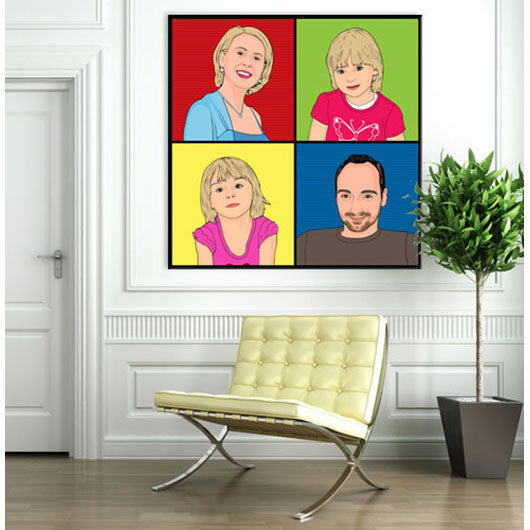 Pop-Art vom Foto - 4-Lichtenstein 03 (li-4-03) - Künstlerisches Pop-Art Bild vom eigenen Foto