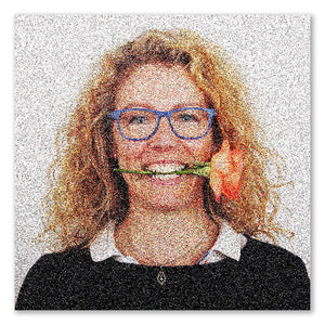 Pop-Art vom Foto - Pixel 1 (pix1) - Künstlerisches Pop-Art Bild vom eigenen Foto