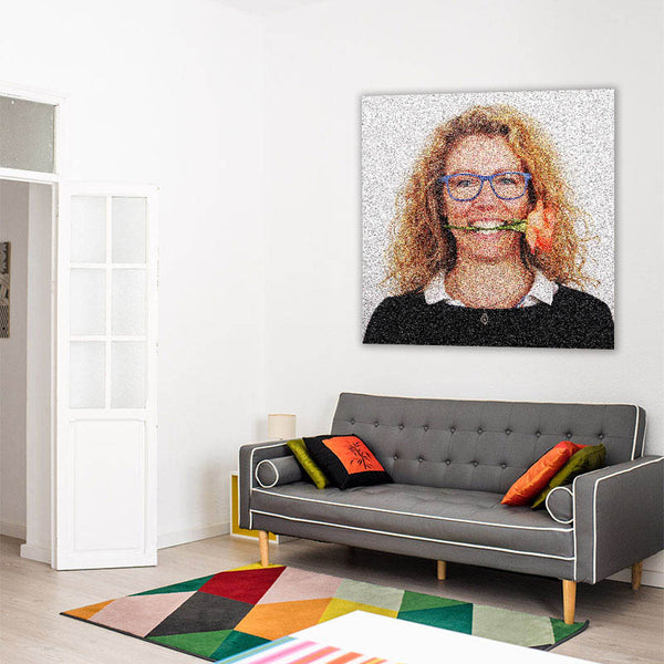 Pop-Art vom Foto - Pixel 1 (pix1) - Künstlerisches Pop-Art Bild vom eigenen Foto